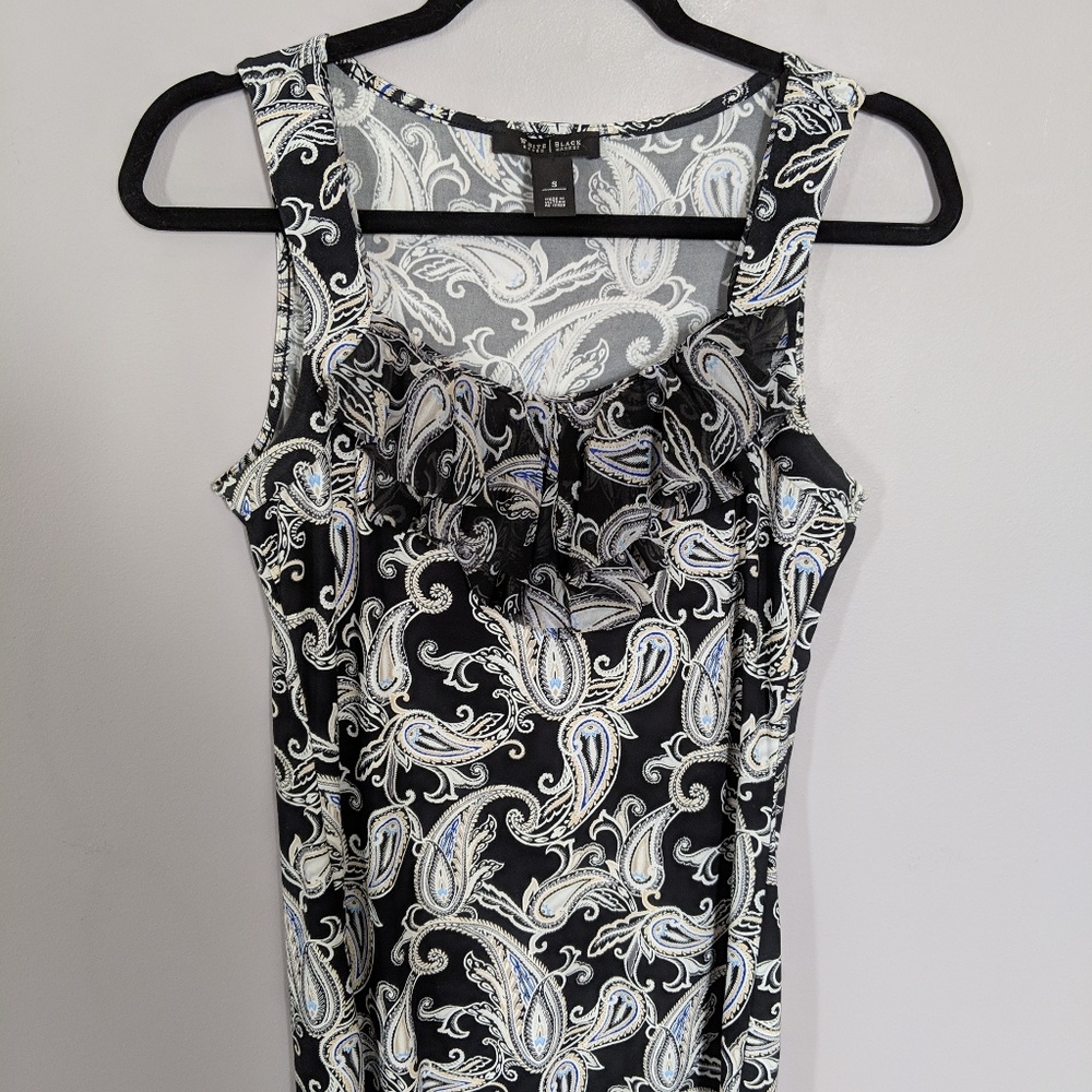 White House Black Market Sleeveless Top Size S